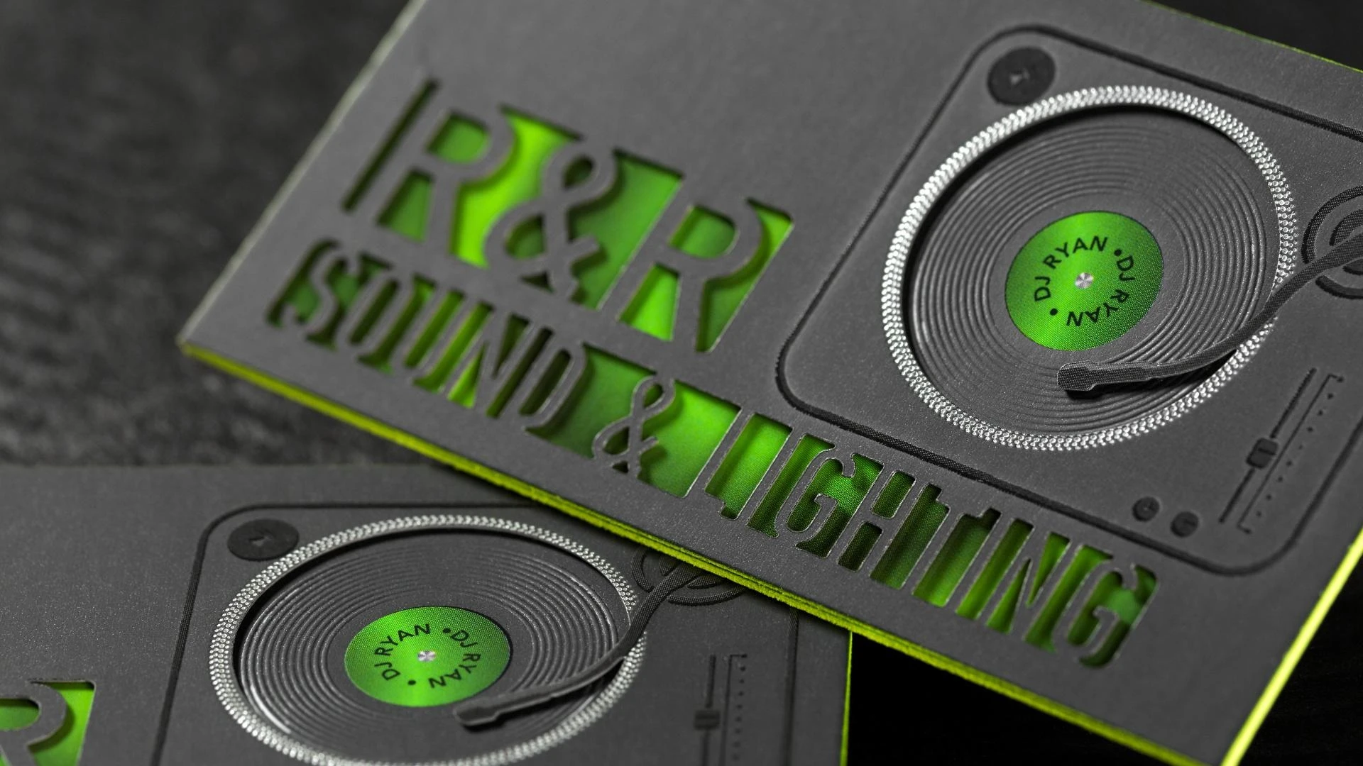 Thick 3 Layer Business Cards Business Card Design